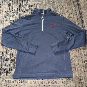 Johnnie O Cleveland Guardians pullover quarter zip Small